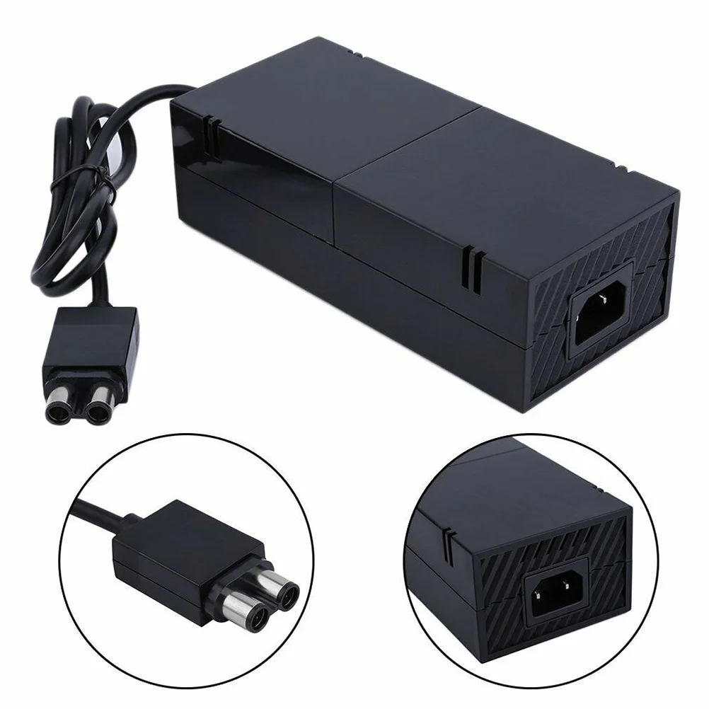 AC Adapter Power Supply Brick Power Supply 135W Power Supply Cord for Game Machine with EU Plug (Black)