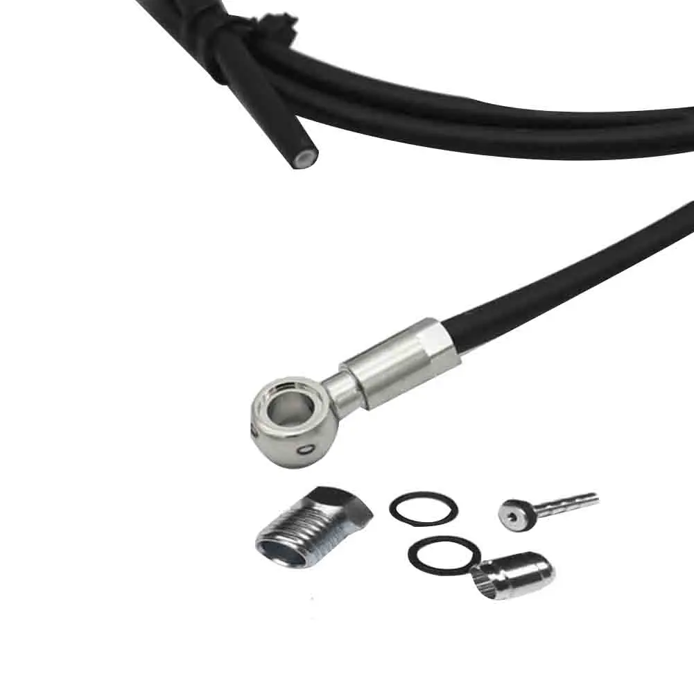 LXLT 자전거 자전거 포뮬러 R1 R1R Ro Rx T1 메가 라인 튜브 + 오일 바늘 + 올리브 + 고무 링용 2 미터 브레이크 호스 키트