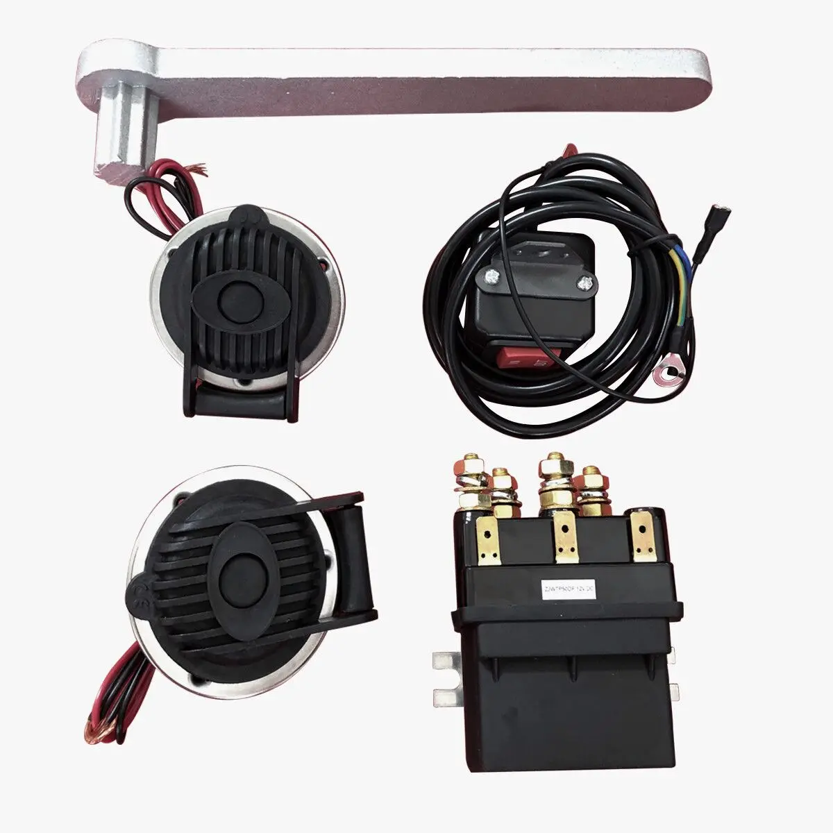 Hot Sales 12V Electric Anchor Horizontal & Vertical Windlass with Bruce Anchor for Boat Marine Hardware