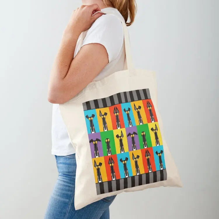 

Greyhound Semaphore with border Tote Bag custom canvas bag custom bags Lady bag large tote