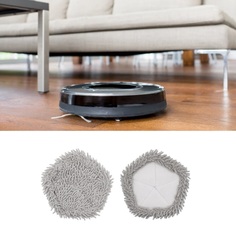 Mop Pad อะไหล่สำหรับ DreameBot W10 & W10 Self-ทำความสะอาดหุ่นยนต์สูญญากาศ Mop อุปกรณ์เสริมเครื่องดูดฝุ่น Mop ผ้า