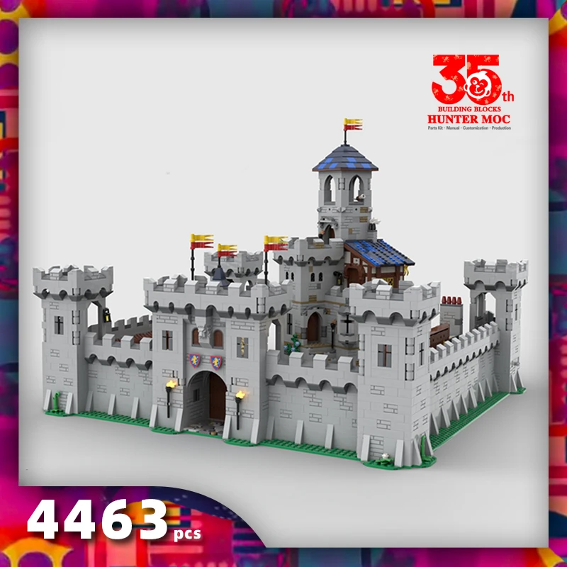 children bricks castle medieval toy building blocks bricks lion castle series moc architecture for kids set modular castle tower