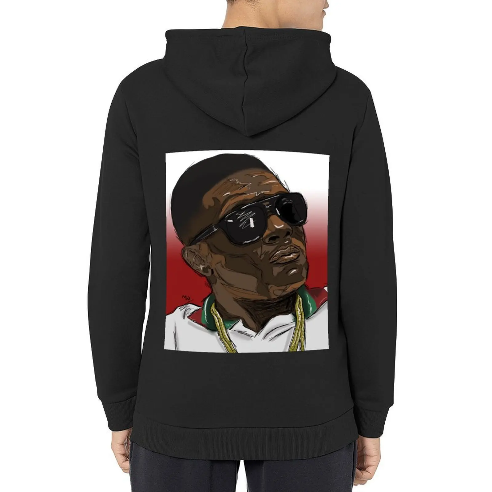 

Boosie Bad Azz Hoodie graphic t shirts men men clothing men's sweat-shirt set clothes for men hoodie for