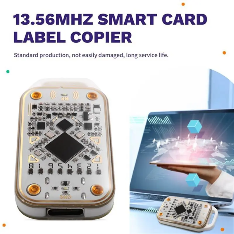[NEW!A25P】 Chameleon V3.0 125K 13.56Mhz RFID Smart Chip Emulator Reader+ 5XUID Keychain ID IC Smart Card Tag Copyer Read Wri