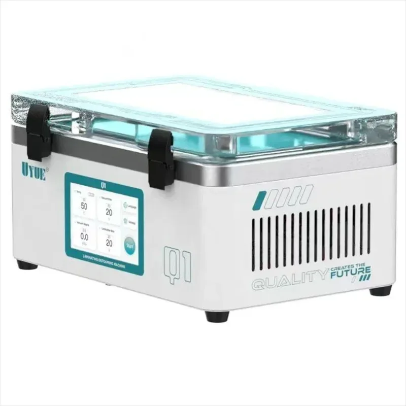 UYUE Q1 7inch OCA Laminating Machine Built-in Air Compressor and Vacuum Pump Phone Flat/Curved Screen Laminator Machine