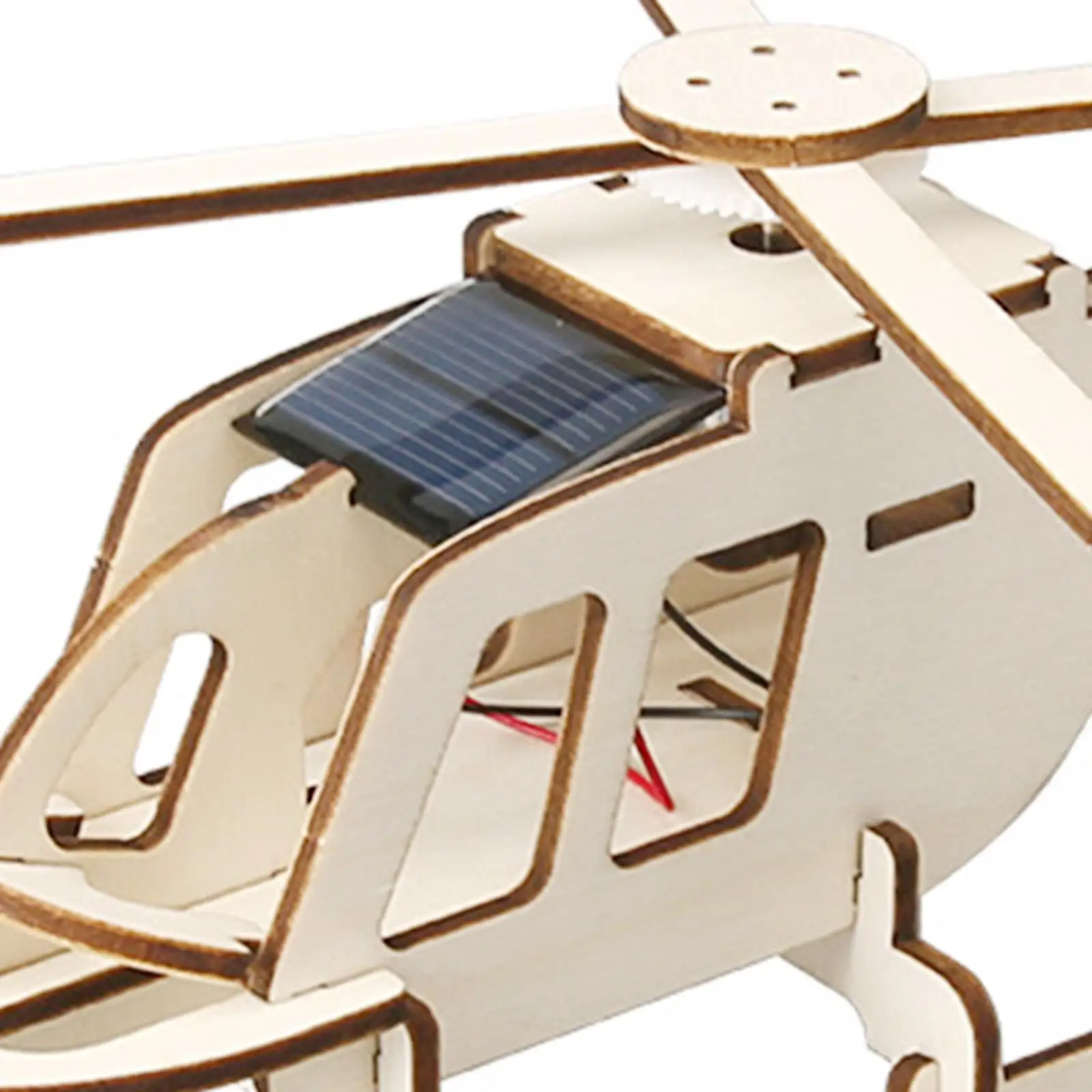 مجموعة نماذج مشروع العلوم الخشبية لتقوم بها بنفسك تجميع طائرات الهليكوبتر الشمسية لعبة تعليمية مشروع بناء للأطفال الأطفال المراهقين الهدايا