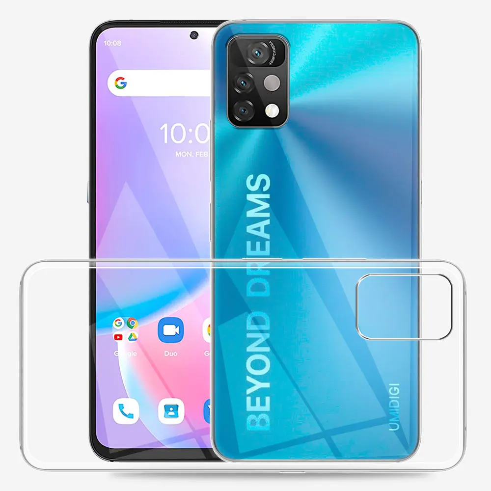 For Umidigi A11 Pro Max Clear Case Silicon Soft Cover For Umidigi A11ProMax Phone Case For A11 ProMax Clear Ultra Thin Bumper