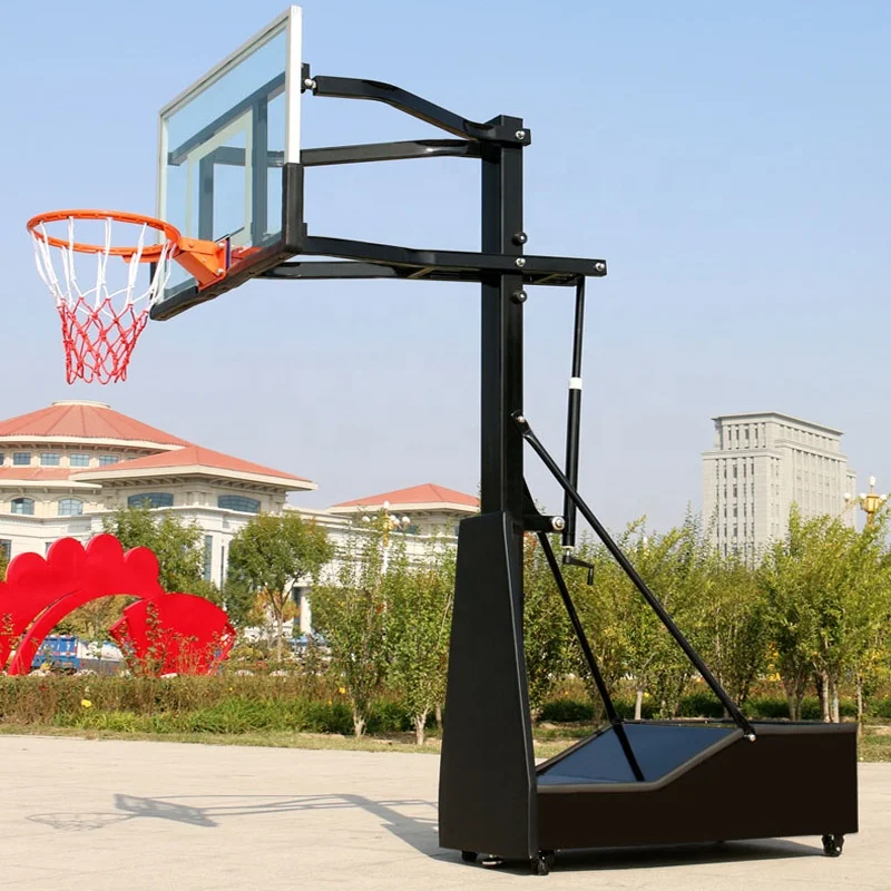 Outdoor portable professional basketball hoop stand movable adjustable foldable basketball post goal 72 inch basketball standpro