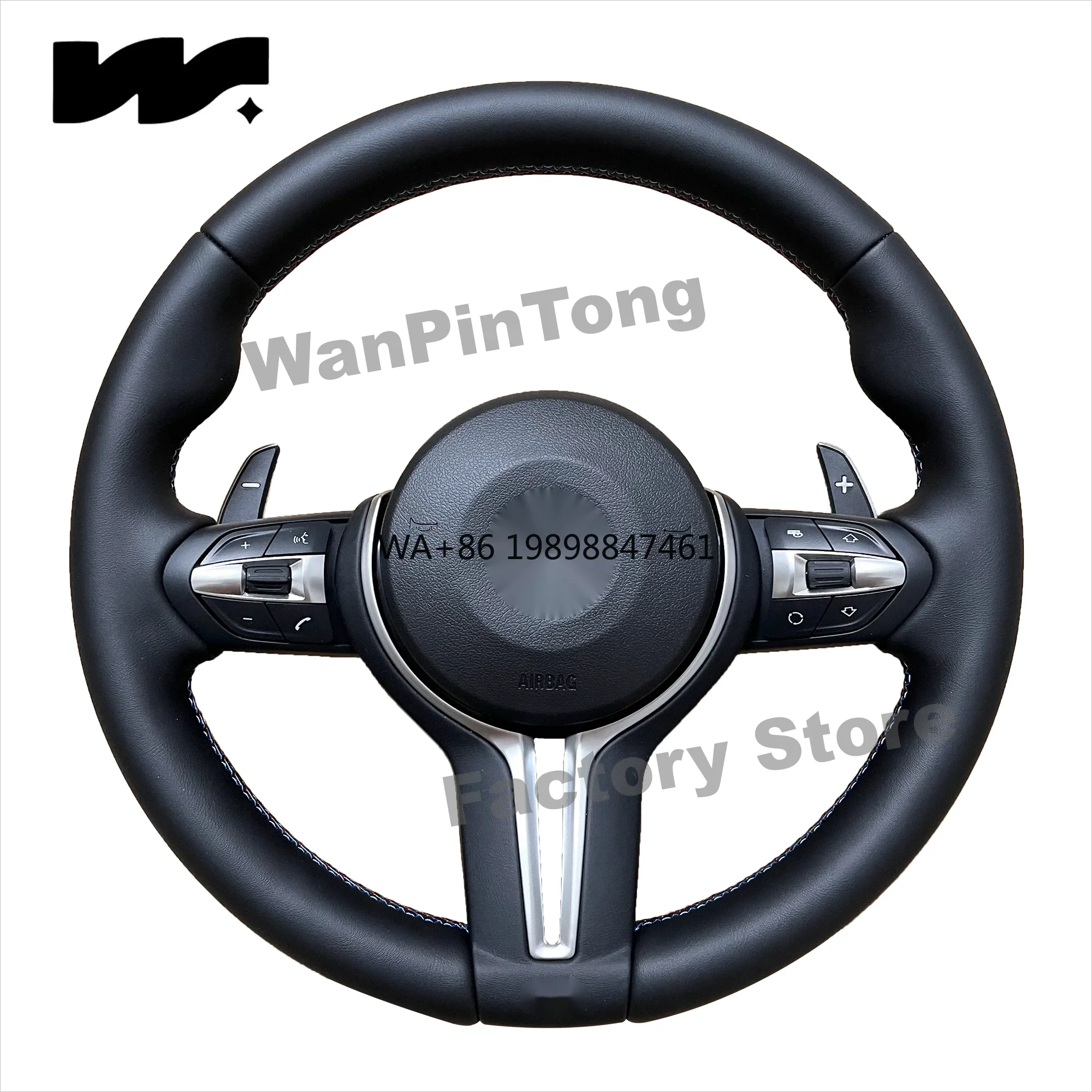 

Suitable for BMW Nappi tricolor stitching circular style blade pick E60