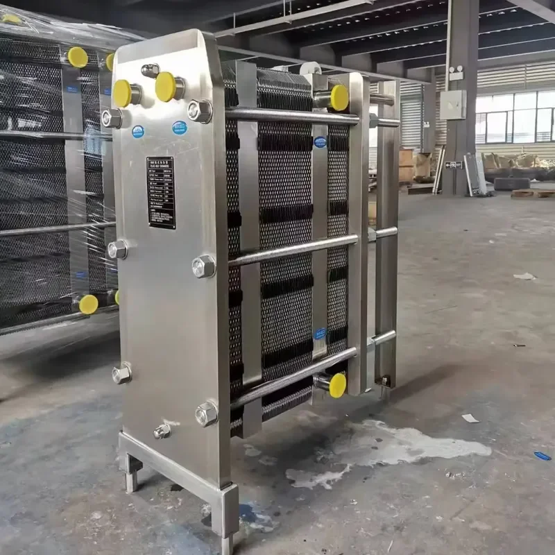 New Condition Sanitary Food Grade Stainless Steel Plate Heat Exchanger