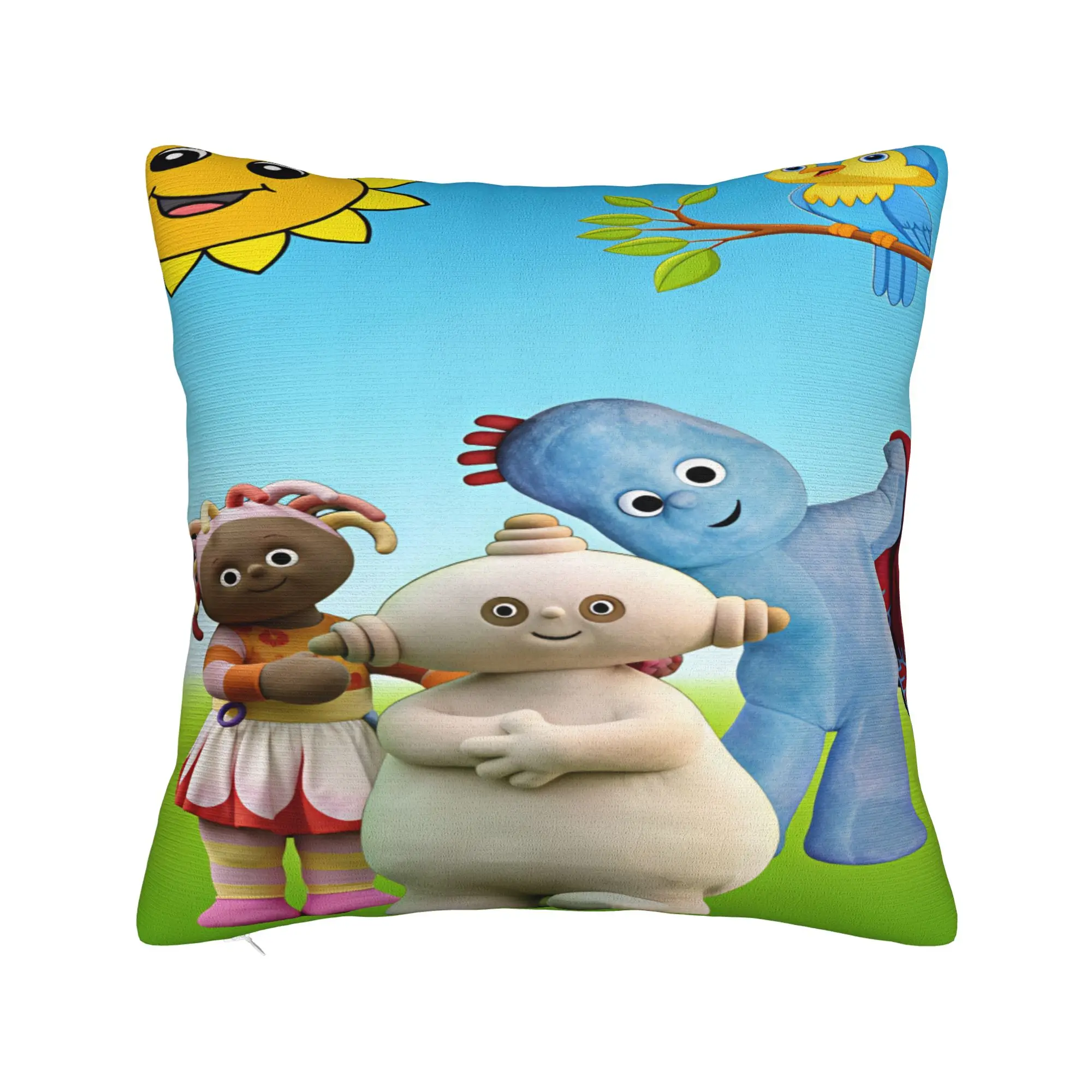 The Haahoos In the night garden Pillow Cover  Comfy Cushion Cover Fashion Pillow Case For Living Room Chair