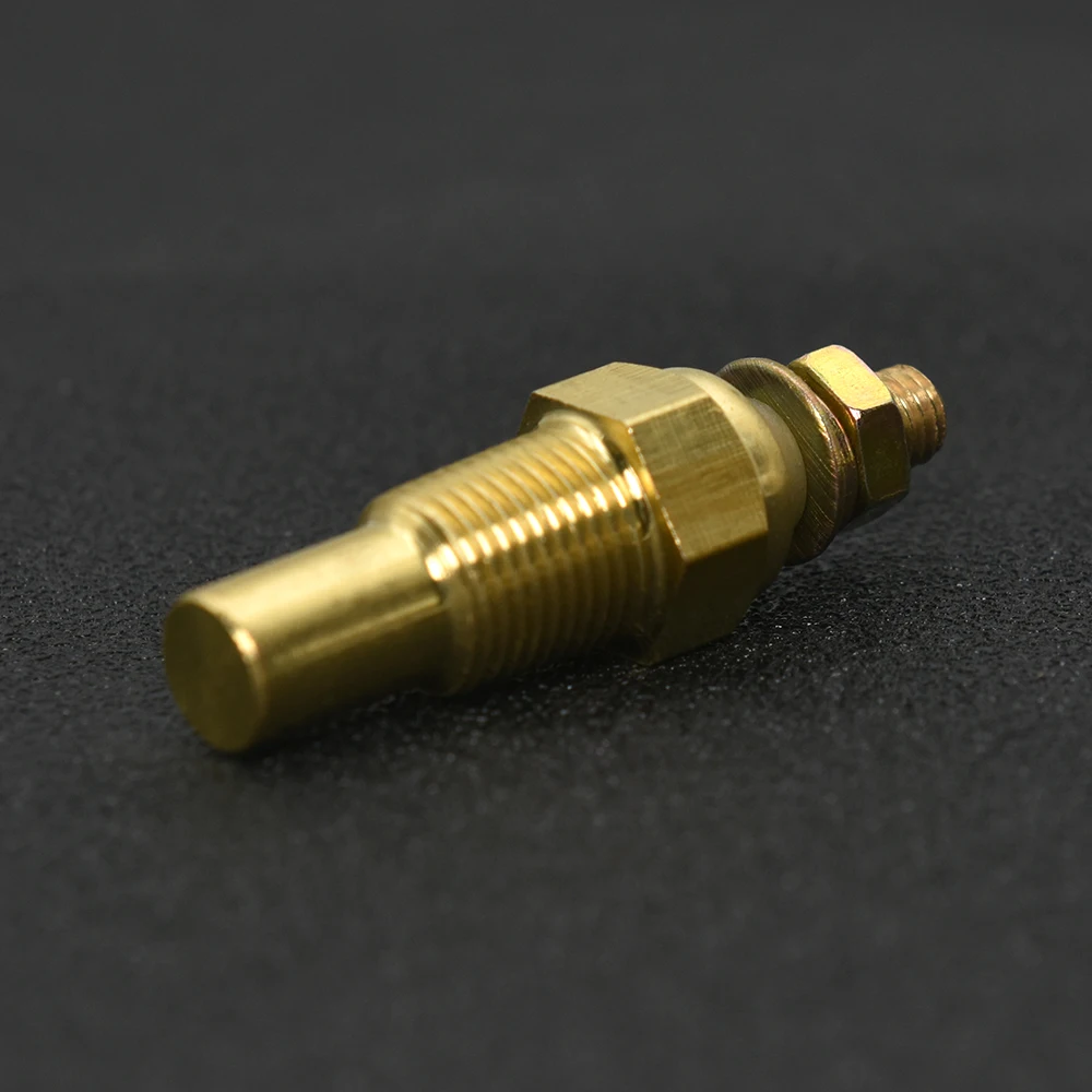 1PC Water Temperature Sensor Oil Temp Sensor 1/8 NPT Electrical Sender Transmitter Sending Unit Temp Sensor 10mm for Racing