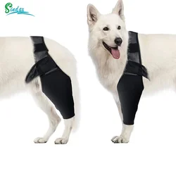 Pet Dog Knee Brace for Joint Pain Muscle Sore Leg Brace Rear Leg Bracer Support for Elderly Disabled Injured Dogs Knee Brace