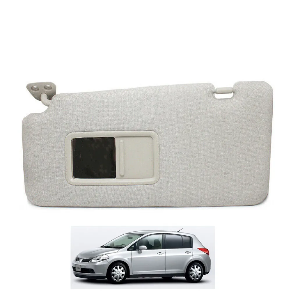 sun-visor-w-mirror-left-driver-side-for-nissan-versa-07-12-s-sl-for-96401-el31a
