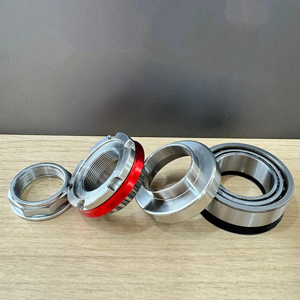 Sleek and Functional 304 Stainless Steel Bearing Headset for Enhanced Driving Experience in For ninebot and For niu Vehicles