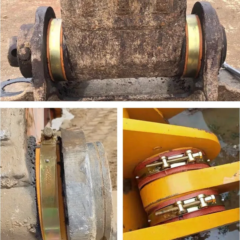 Suitable for 1PC Excavator Bucket Shaft Dust Cover Forklift Pin  Pull Head Clamp Type Dust Cover Sealing Ring Accessories