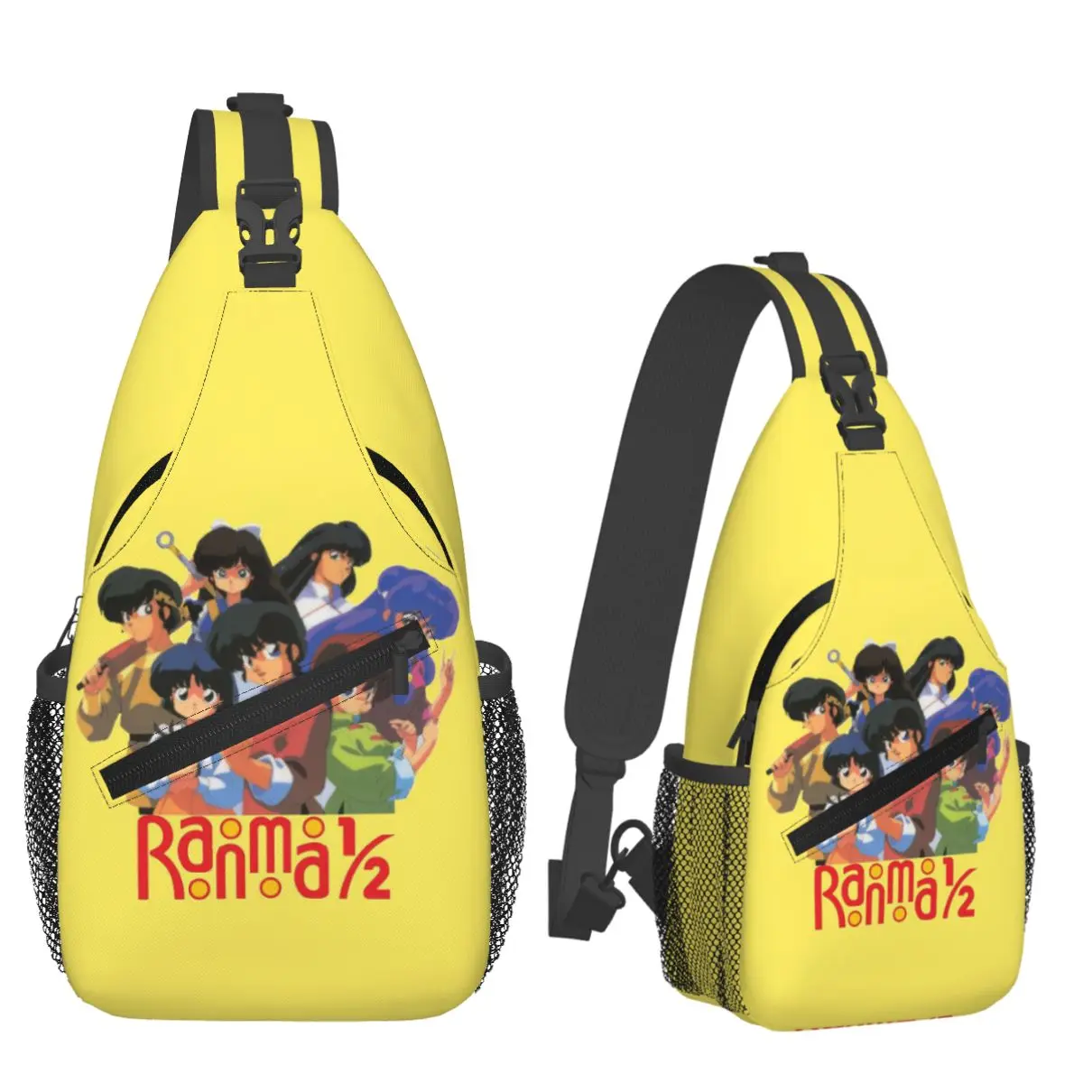 

Ranma Saotome Pig Girls нагрудная сумка мужской рюкзак через плечо нагрудная сумка дорожный походный рюкзак сумка на плечо