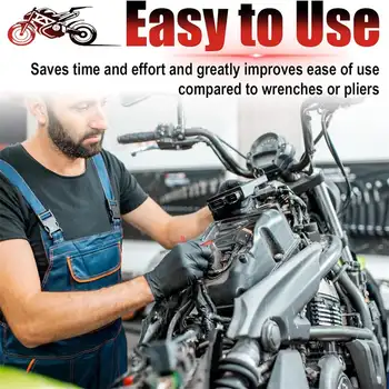 機車排氣管彈簧鉤 T 型手柄排氣管彈簧拉拔器安裝鉤彈簧拆卸維修工具 10 最佳銷售 摩托工具 - №3