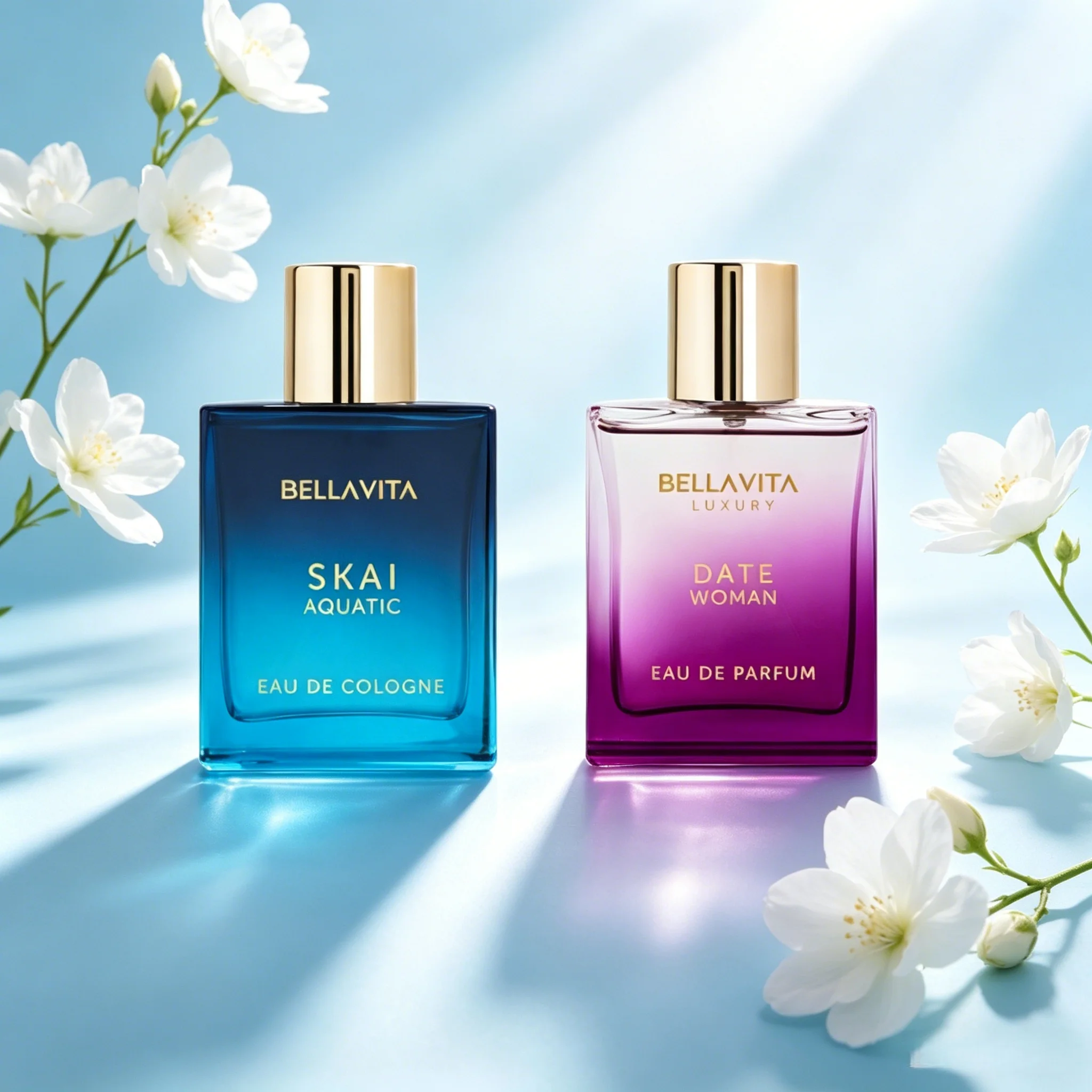 

Luxury Eau de Parfum Date Edition 3.4 fl.oz. Unisex Woody Citrus Perfume Skai Aquatic | Long Lasting EDC | Long-Lasting Scent | Ideal Romantic Gift