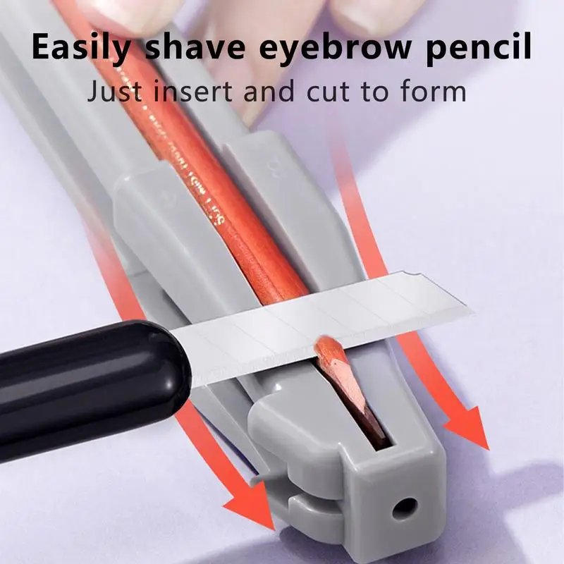 Eye Pencil Sharpeners Eyebrow Pen Shaping Tool Makeup Eyebrow Cosmetic Pencil Sharpening Tool For Precise And Smooth Application