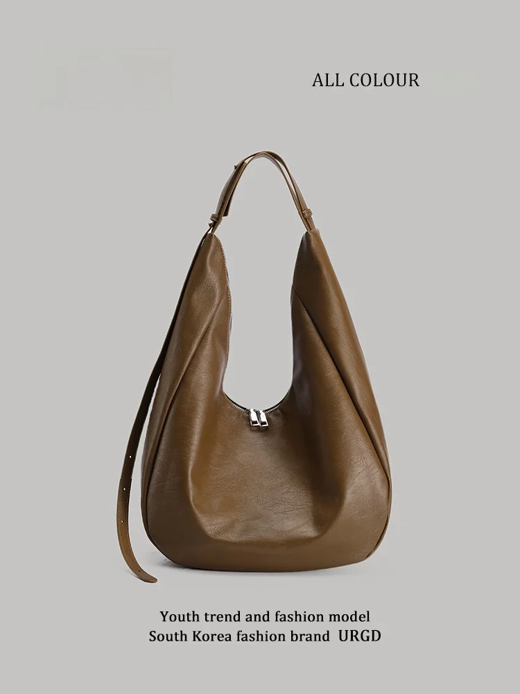 

URGD Women's oulder Bag 2025 New Lazy Sle Simple Large Capaci Tote Bag Briti Sle Casual Leisure Handbag