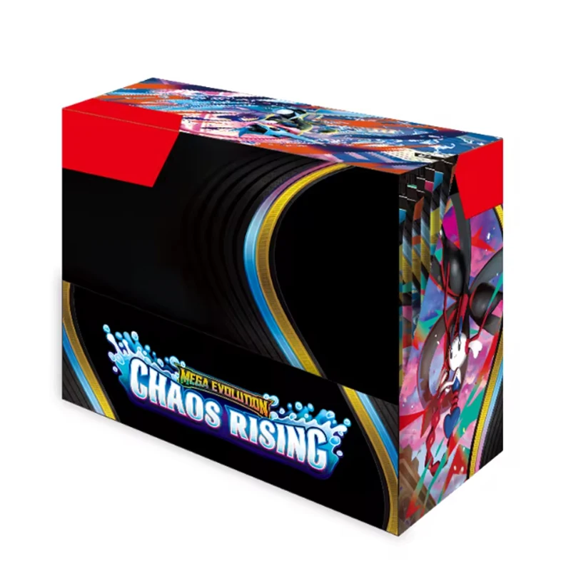 100/360pcs Pokémon Cards Chaos Rising Booster Box 36 Packs 360 Cards English TCG Collectible Trading Card Game Toy for Kids Gift