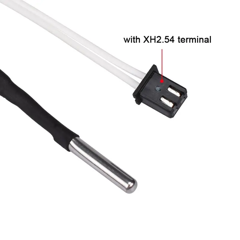 AED7-3D Printer Parts HT-NTC100K Thermistor Temperature Sensor For High Temperature Filament 350 Degrees B3950