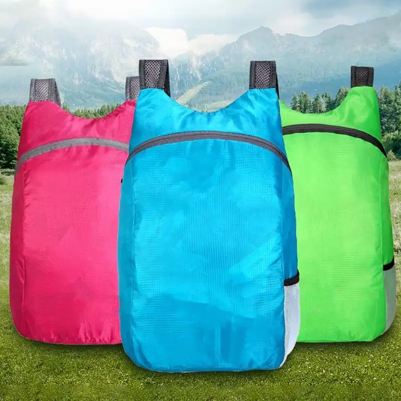 1Pcs Lightweight Travel Bags Ultralight Folding Bag Men Women Waterproof High-volume Portable Backpack Outdoor Sports Daypack