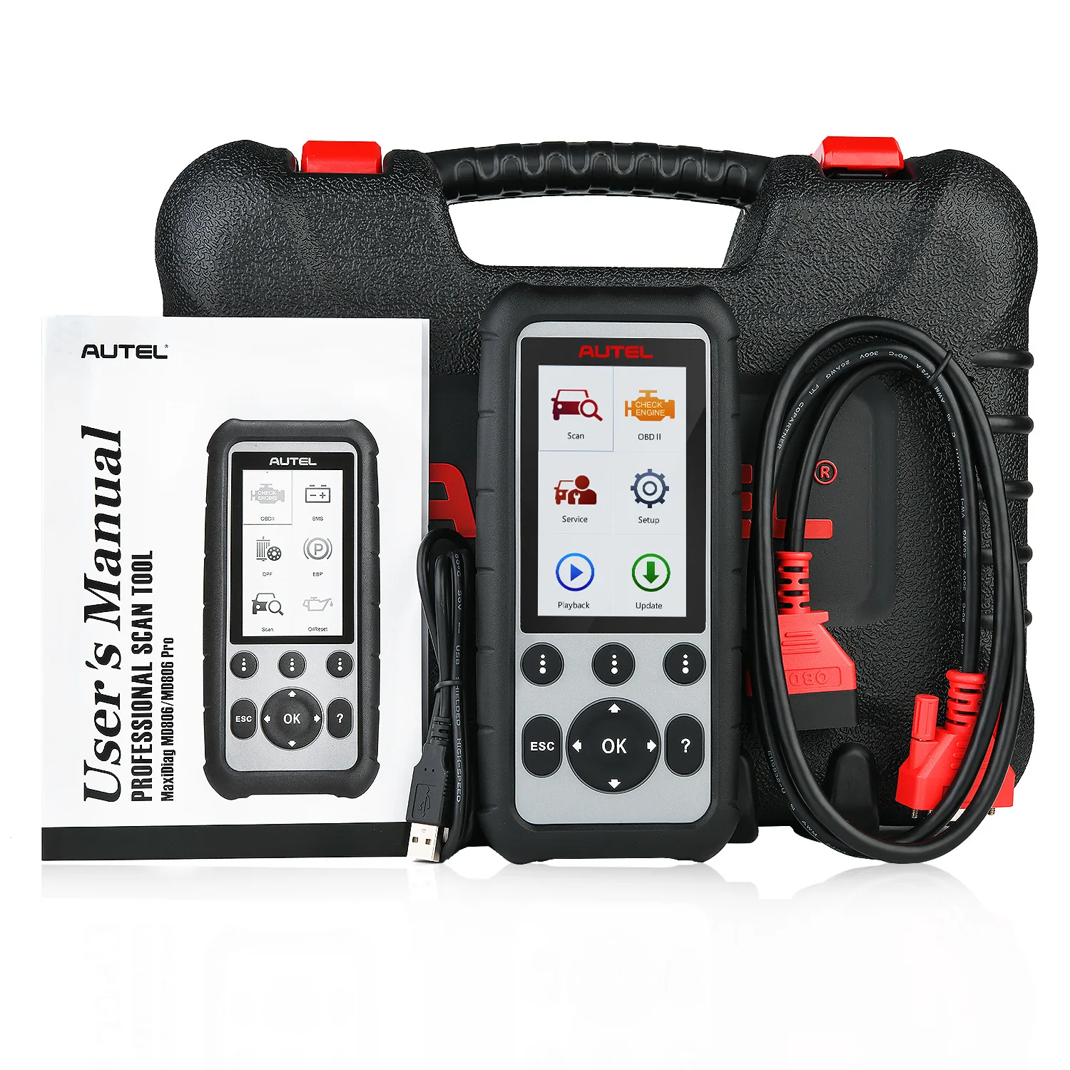 Autel MD806Pro  Diagnostic tool Autel OBD2 Scanner diagnostic tool Free of charge