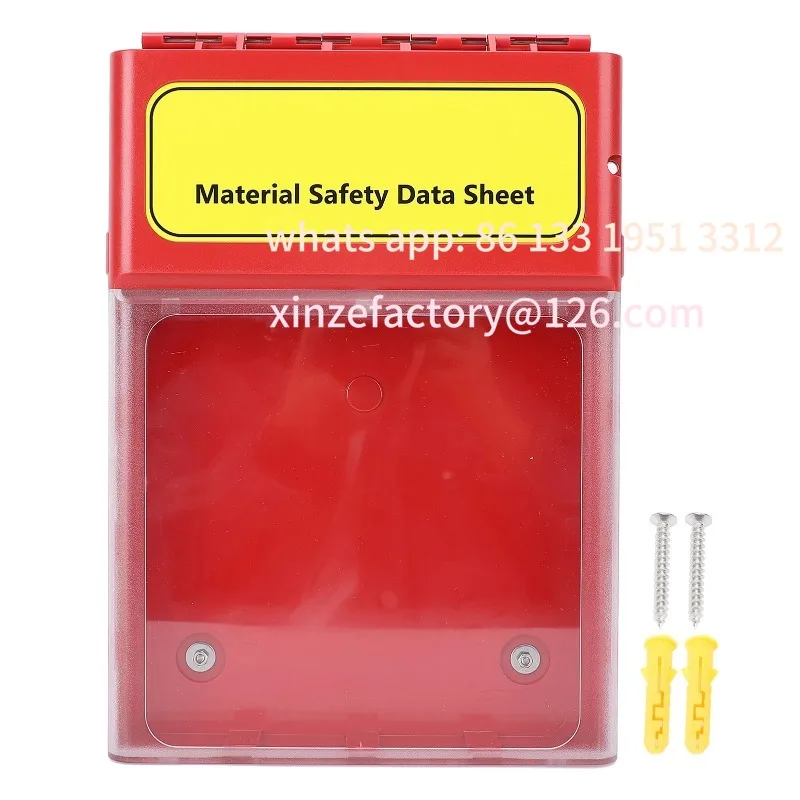 

Customizable Visual Box MSDS Visual Box Integrated Magnetic Locking Water Proof Protective Storage Cabinet Vi