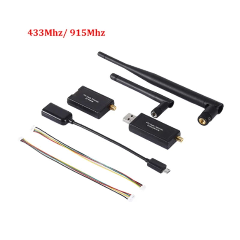 3DR Radio Telemetry 500MW Air And Ground Data Transmit Module With OTG Cables For APM 2.8 /Pixhawk 2.4.8