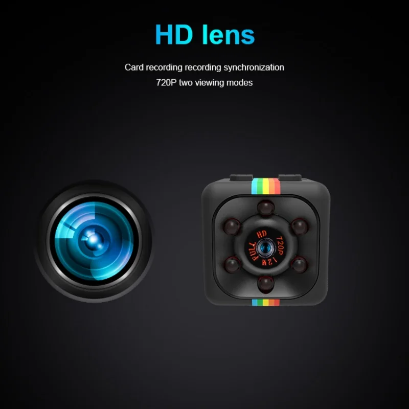 HD Mini Camera 1080P Portable Small Nanny Cam Video Voice Mini DV Recorder Indoor Covert Security Camera For Home Office image 2