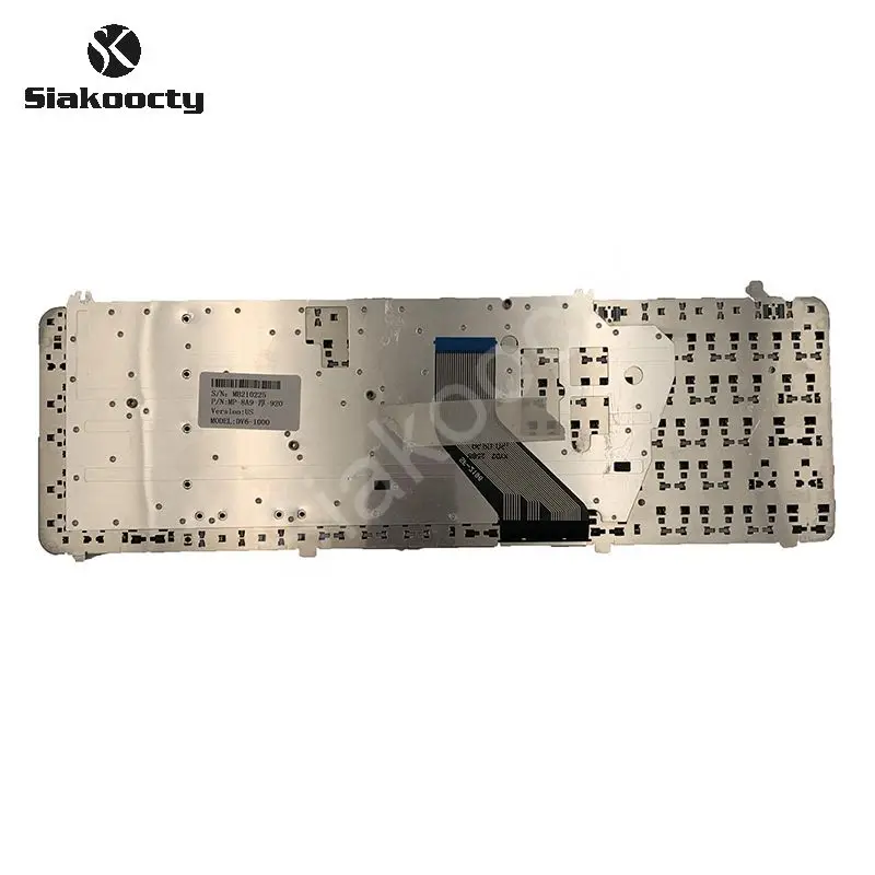 Siakoocty us English Layout Laptop Replacement Keyobard for HP Pavilion DV6 DV6T DV6Z DV6-1000 DV6-2000 Series Laptop Keyboard N