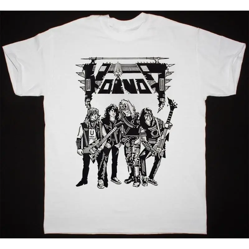 

NEW VOIVOD Band Member For Fan Retro White All Size T Shirt