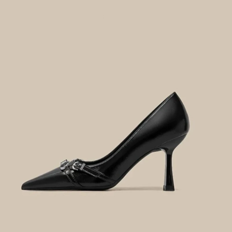 High Heeled Shoes for Women Spring/summer 2026 New Item Pointed Thin Single Shoes  Mature High Heels Womens Pumps