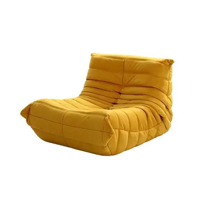 Customized processing leisure lazy sofa caterpillar single chair balcony tatami recliner