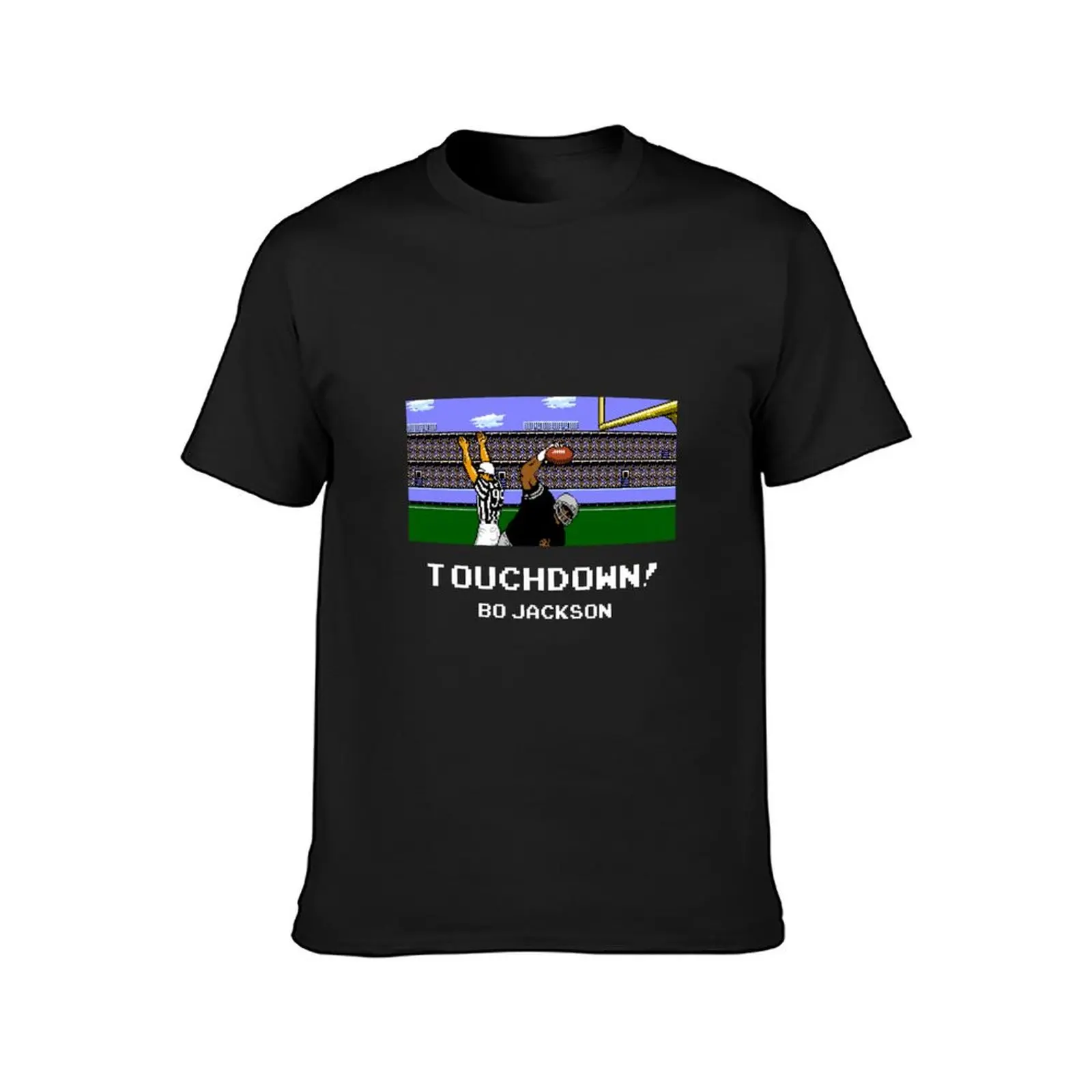 Touchdown! Bo T-Shirt funnys quick-drying men clothings