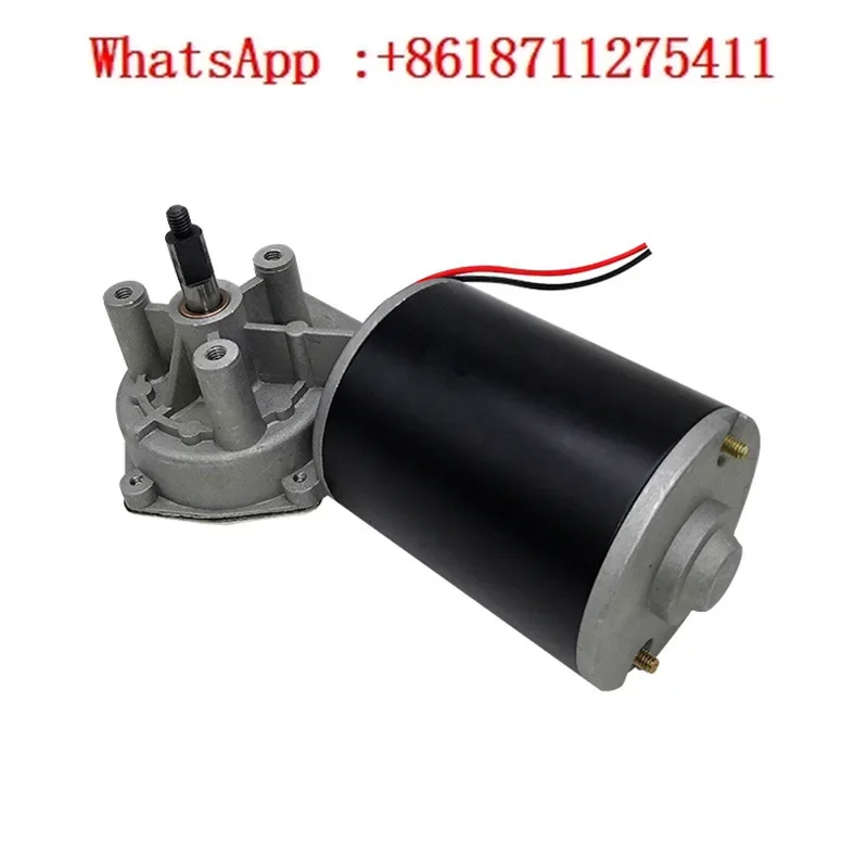 Micro DC Motor, Worm Geared Motor, Affordable Price, Silent Self-Locking Motor 24V