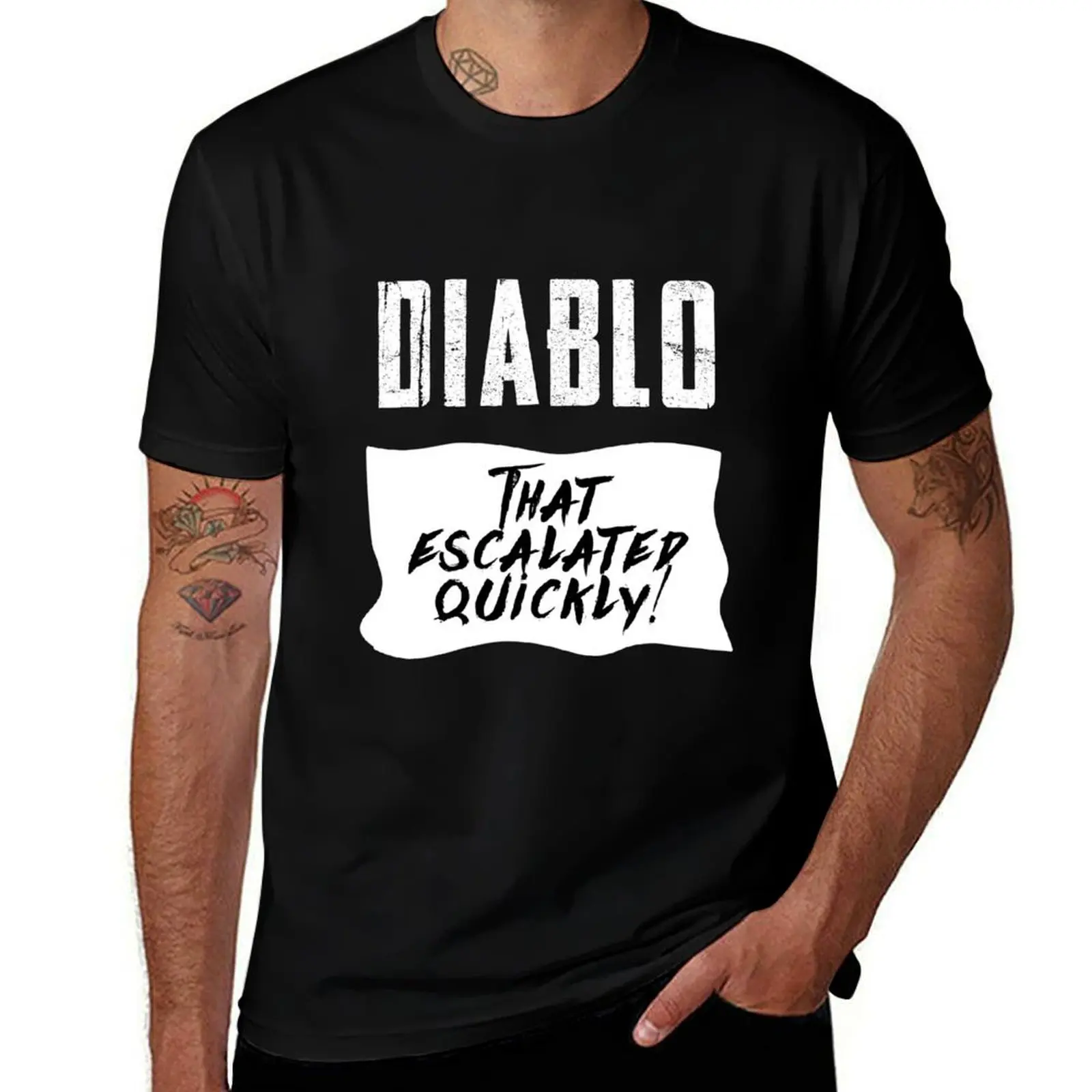 

Diablo Hot Sauce Taco Funny Quick and Easy Halloween Costume T-Shirt man t shirt summer man t shirts graphic T-Shirt