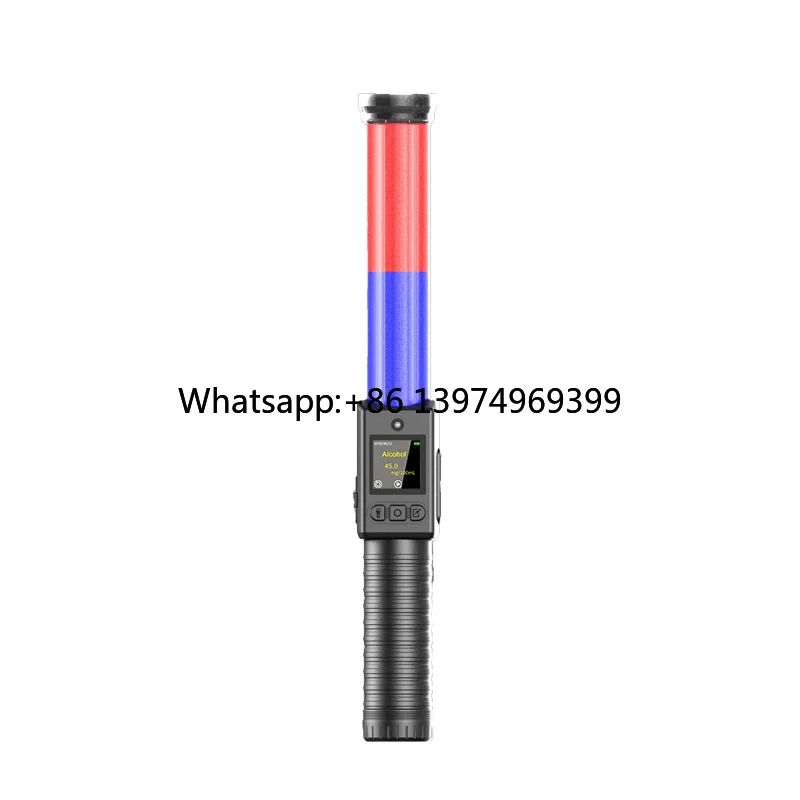 New 2024 Safely Guided Drivers Alcohol Breath Tester with Fuel Cell Sensor Mouthpiece 1.3 Inch LCD Display at Factory Price