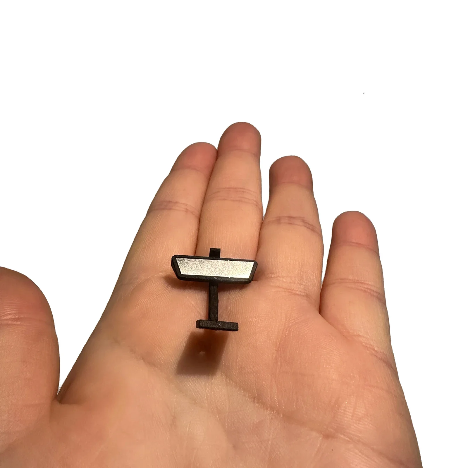 TRX-4 1/10 RC Crawler Car Plastic View Mirrors with Mounts for Traxxas TRX4 T6 Upgrades Parts