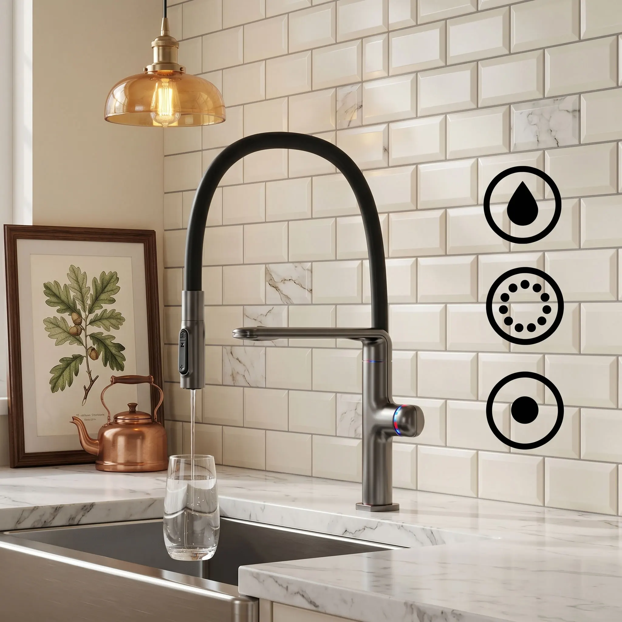 3 way kitchen faucet cold and hot faucet clean water purifier kitchen faucet kitchen sink mixer water filter tap