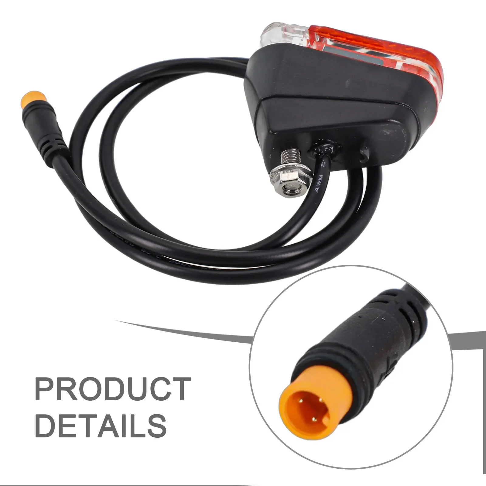 Bike Tail Light Waterproof Rear Brake Indicator Light For Ninebot Max G30D Electric Scooter Safety Warning Lights Cycling Parts