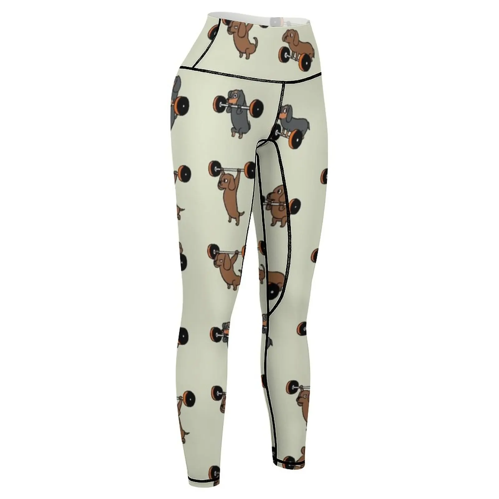 Lifting Dachshund Leggings sporty woman push up Pants sport Sports pants for Womens Leggings