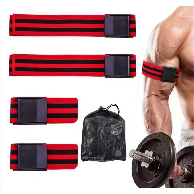 BFR-Bands Blood Flow Restriction Heavy Resistance Polyester Fabric Comfortable Gym Arm Biceps Occlusion Training
