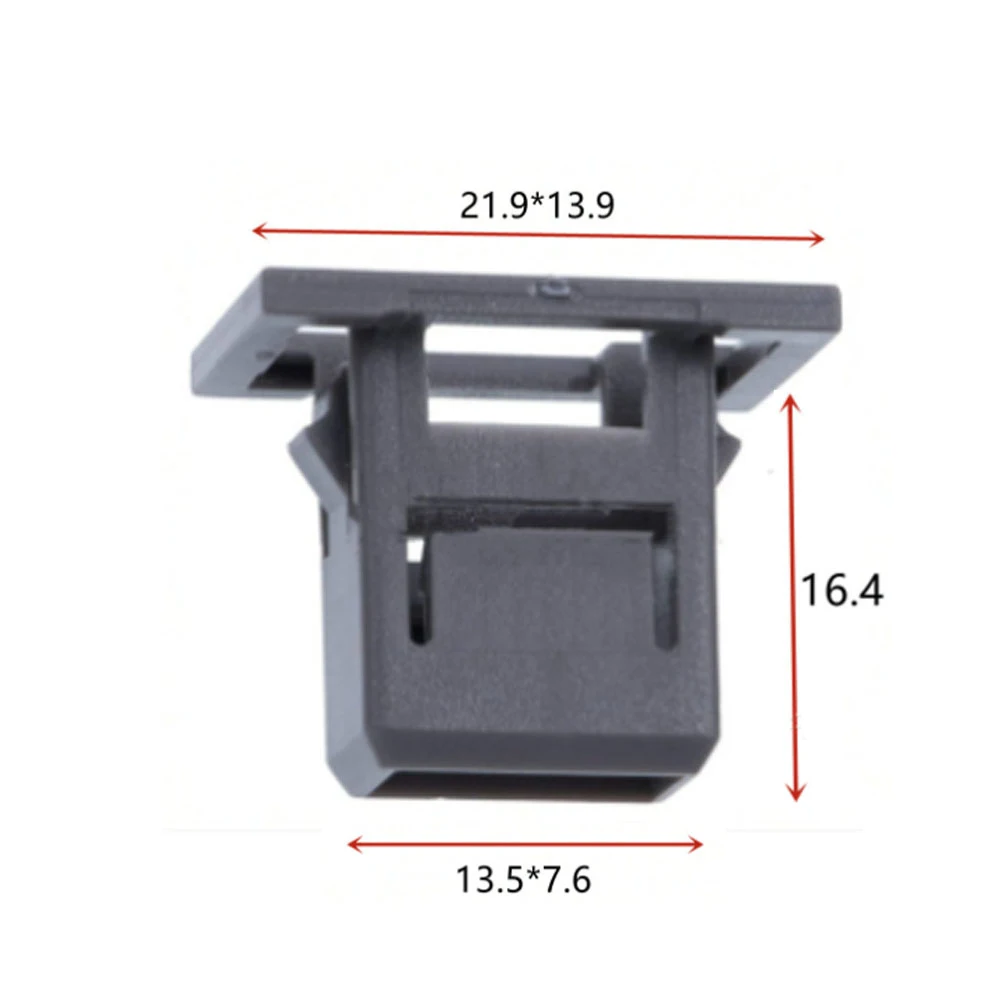 Striker Retainer Clips Fastener 91547-TZ5-A02 91548-TZ5-A02 Black Engine Bulkhead Cover Accessories High Quality