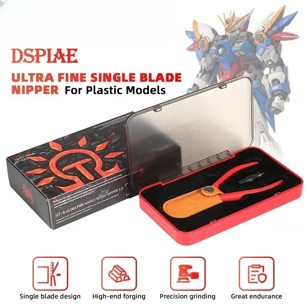 DSPIAE ST-A3.0 Ultra-Fine Single Edge Nipper Military Scale Model DIY Craft Trimming Cutting Pliers Hobby Assembly Tool
