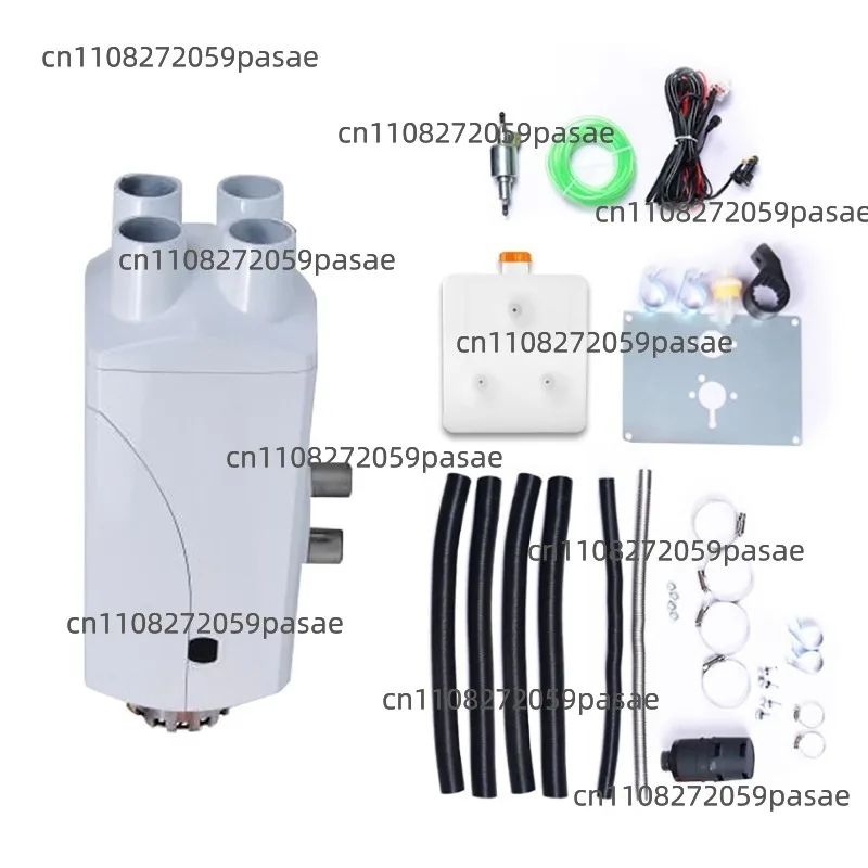 Car Heater 12V/ 24V Aluminum Alloy Diesel Parking Heater LCD Switch Car Air Heater