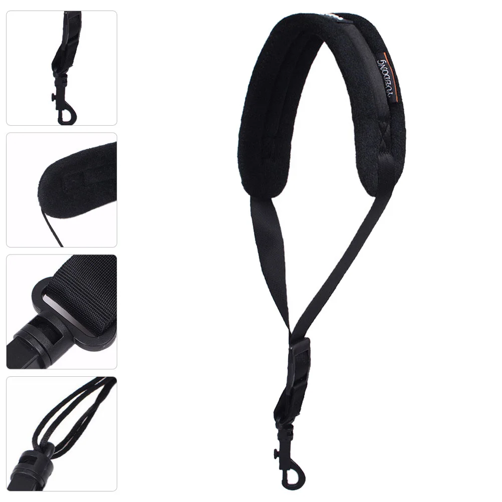 Saxophone Strap Accessories Harness Lanyard for Tenor Belt Plush Shoulder Neck Professionals