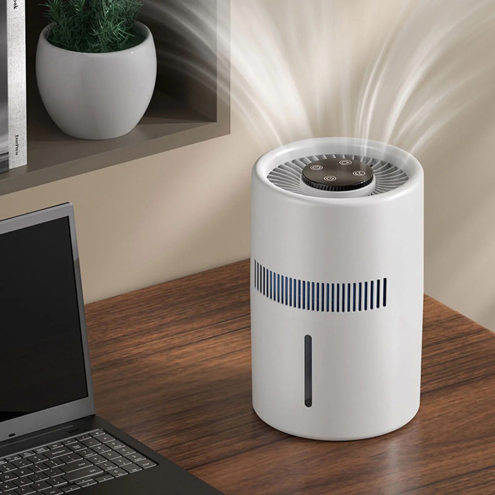 Air Purifier and Humidifier Humidifier Versatile Efficient Purification 4L Water  Quiet Running 2 in 1 5W for Home